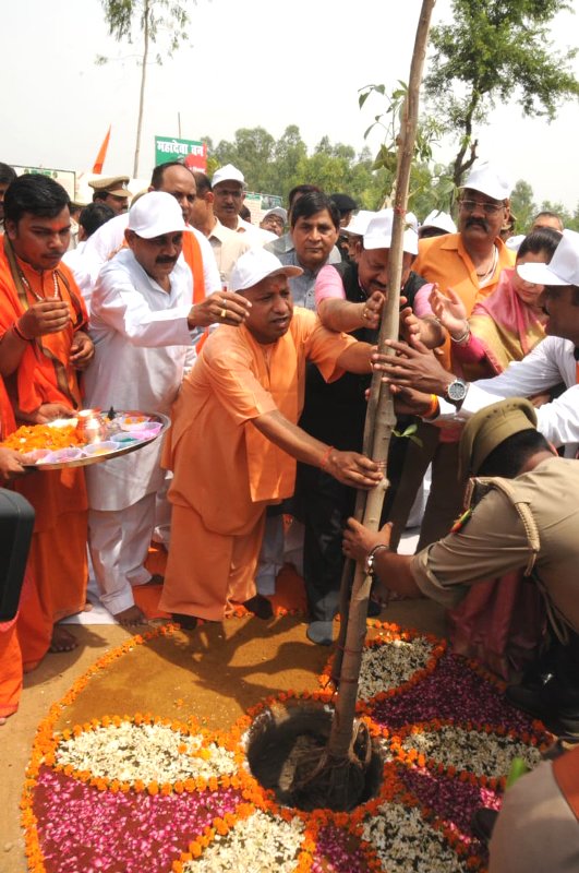 UPCM ने बाराबंकी महादेवा में पौधारोपण कर 'वन महोत्सव' कार्यक्रम का शुभारंभ किया