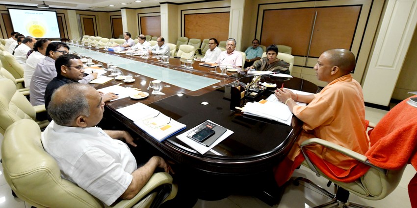 UPCM ने शास्त्री भवन में बाढ़ नियंत्रण कार्यों की समीक्षा बैठक की