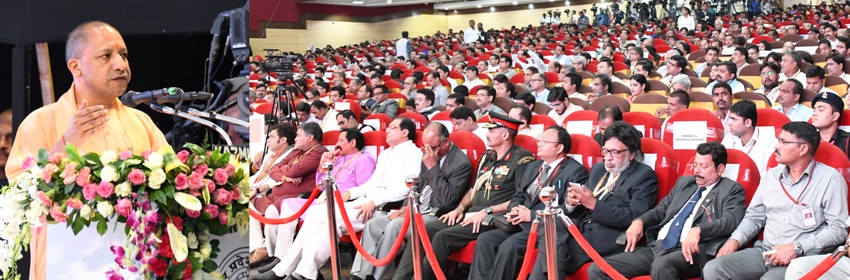 UPCM 'O.D.O.P.-समिट' को सम्बोधित करते हुए