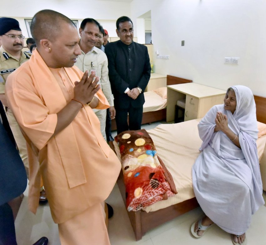 UPCM मथुरा के कृष्ण कुटीर आश्रम सदन में 