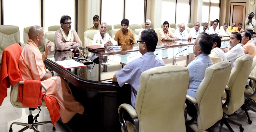 UPCM से शास्त्री भवन में किसानों के प्रतिनिधिमण्डल ने मुलाकात की
