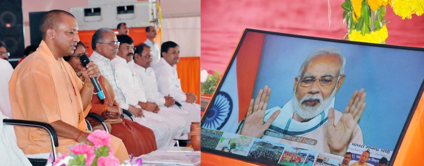 UPCM फतेहपुर के ग्राम हसनापुर सानी में ‘स्वच्छता ही सेवा अभियान-2018’ में शामिल हुए