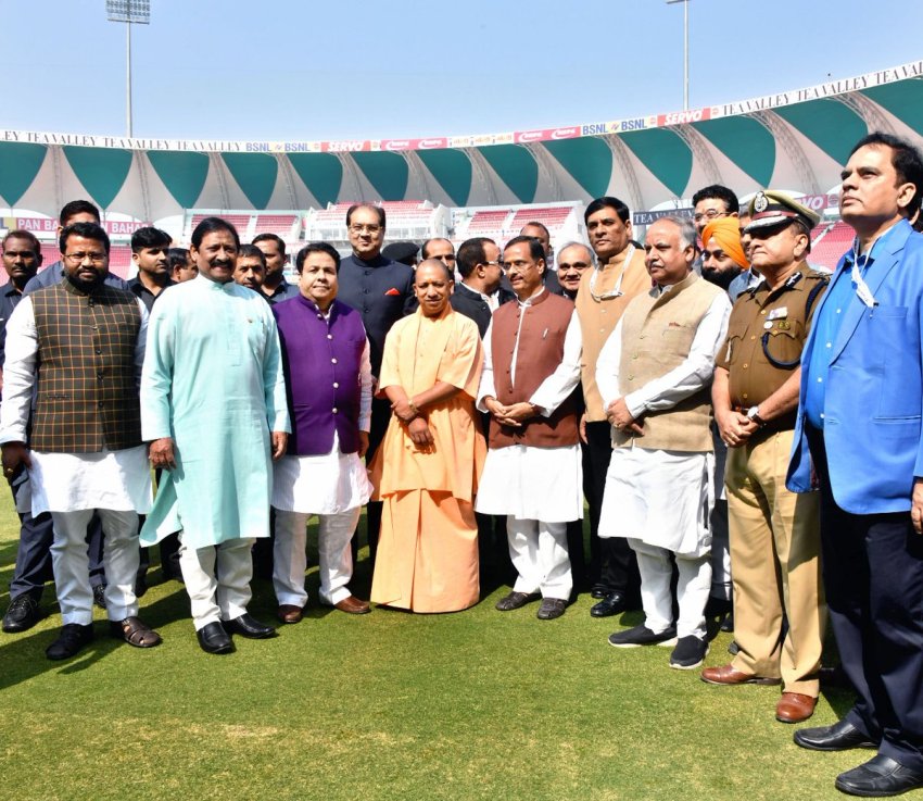 UPCM लखनऊ में उत्तर प्रदेश सरकार द्वारा निजी सहभागिता के आधार पर नव निर्मित ‘‘भारत रत्न अटल बिहारी वाजपेयी इकाना क्रिकेट स्टेडियम’’ में