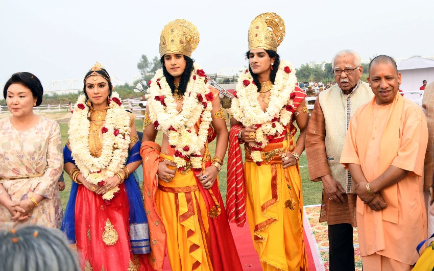 UPCM अयोध्या में आयोजित ‘दीपोत्सव-2018’ कार्यक्रम में
