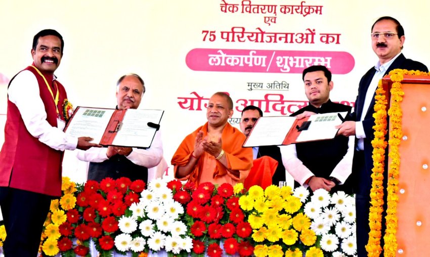हैदराबाद स्थित नान्दी फाउण्डेशन एवं कैड सेन्टर, चेन्नई और प्राविधिक शिक्षा विभाग के मध्य एमओयू एक्सचेंज