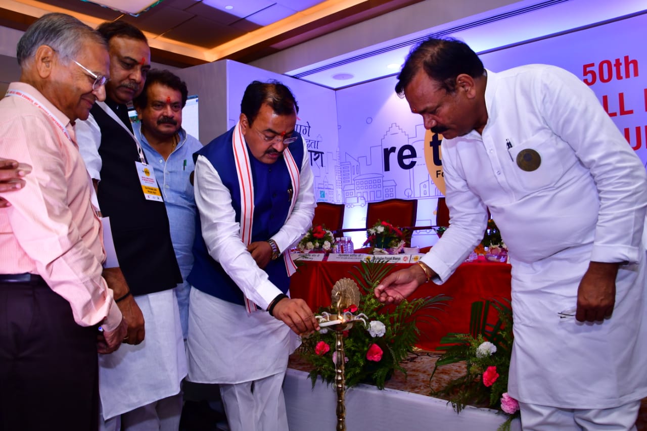 उप मुख्यमंत्री ने अखिल भारतीय महापौर परिषद के 50वें राष्ट्रीय अधिवेशन का शुभारम्भ किया
