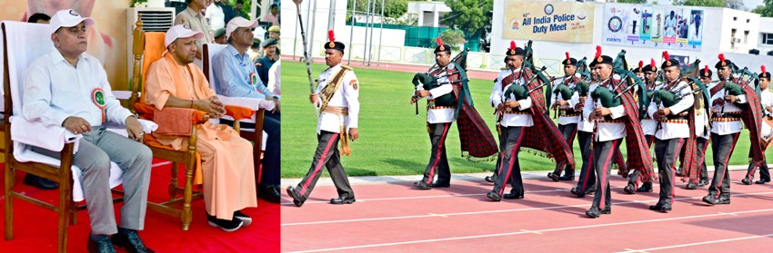 UPCM ने 62वीं अखिल भारतीय पुलिस ड्यूटी मीट के समापन समारोह को सम्बोधित किया