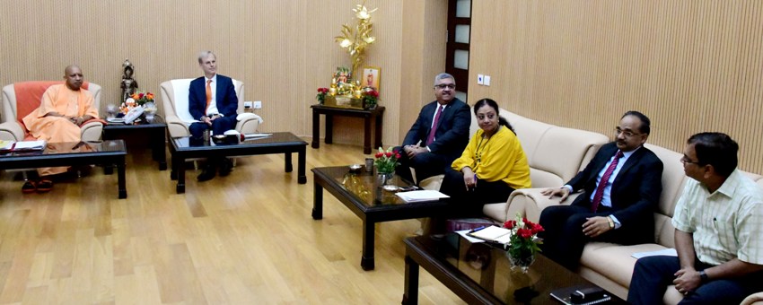 UPCM योगी आदित्यनाथ से नीदरलैंड के राजदूत ने मुलाकात की