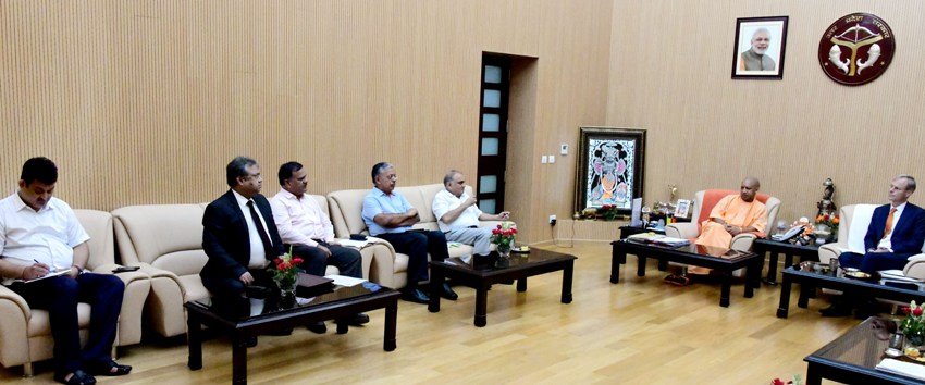 UPCM योगी आदित्यनाथ से नीदरलैंड के राजदूत ने मुलाकात की