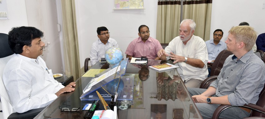 व्यावसायिक शिक्षा एवं कौशल विकास राज्यमंत्री से जर्मन प्रतिनिधिमण्डल ने मुलाकात की