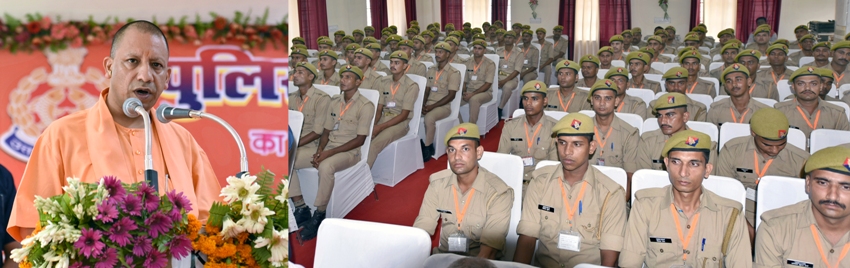 UPCM योगी आदित्यनाथ ने जालौन में पुलिस प्रशिक्षण विद्यालय भवन का उद्घाटन किया