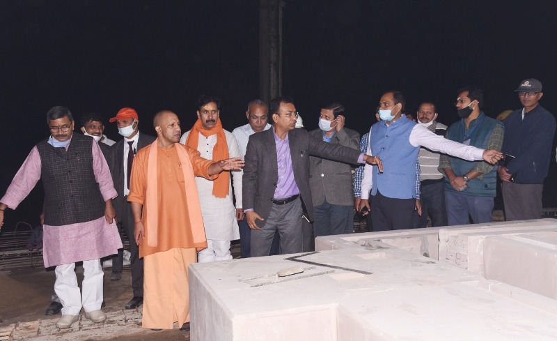 श्री काशी विश्वनाथ धाम कॉरिडोर परियोजना का स्थलीय निरीक्षण: #CMYogi