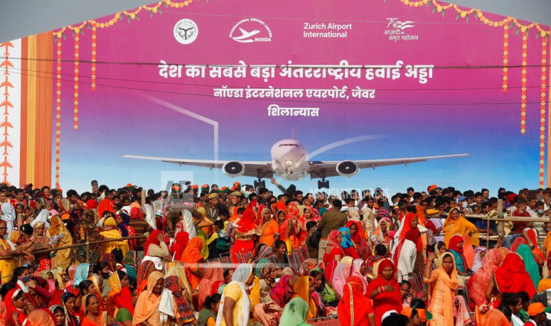 PM Modi: गौतमबुद्धनगर के जेवर में नोएडा इण्टरनेशनल एयरपोर्ट का शिलान्यास