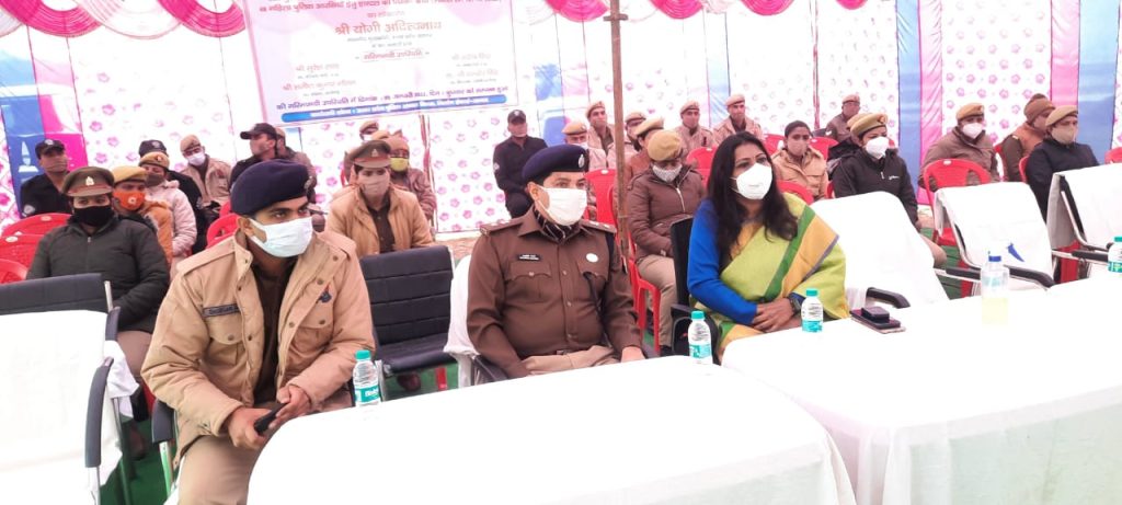 मुख्यमंत्री ने महिला रिक्रूूट आरक्षियों की दीक्षांत परेड में राजकीय भवनों का किया शिलान्यास एवं लोकार्पण